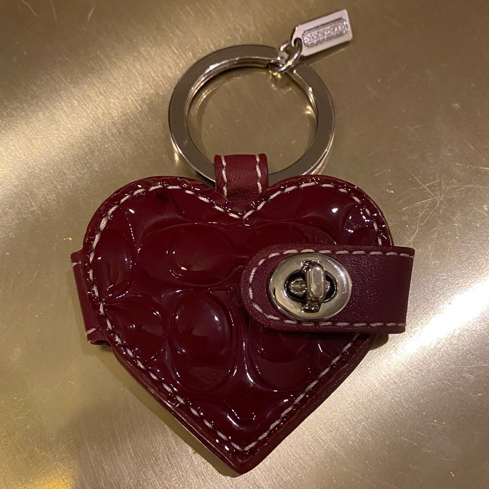 Coach Photo Keychain